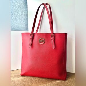 Michael Kors Leather Tote Bag